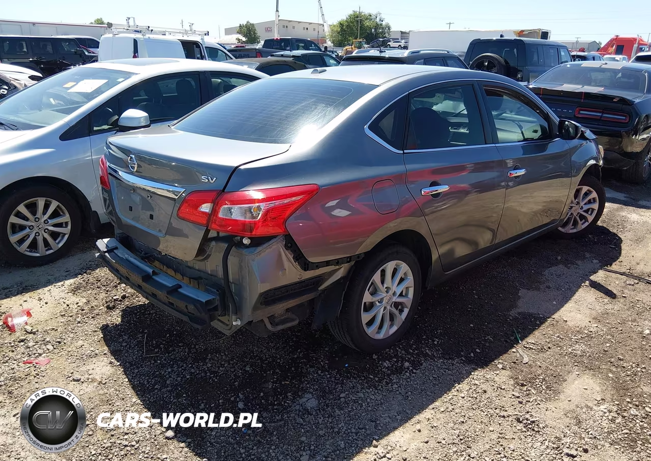 2019 Nissan Sentra Sv VIN:3N1AB7AP4KY432721 - 4