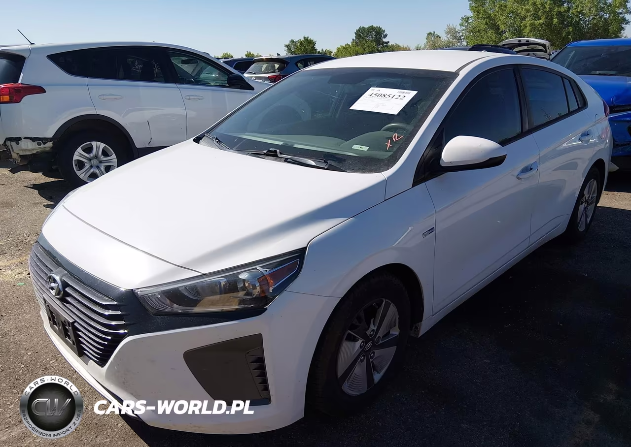 2019 Hyundai Ioniq Hybrid Blue VIN:KMHC65LC0KU114392 - 2