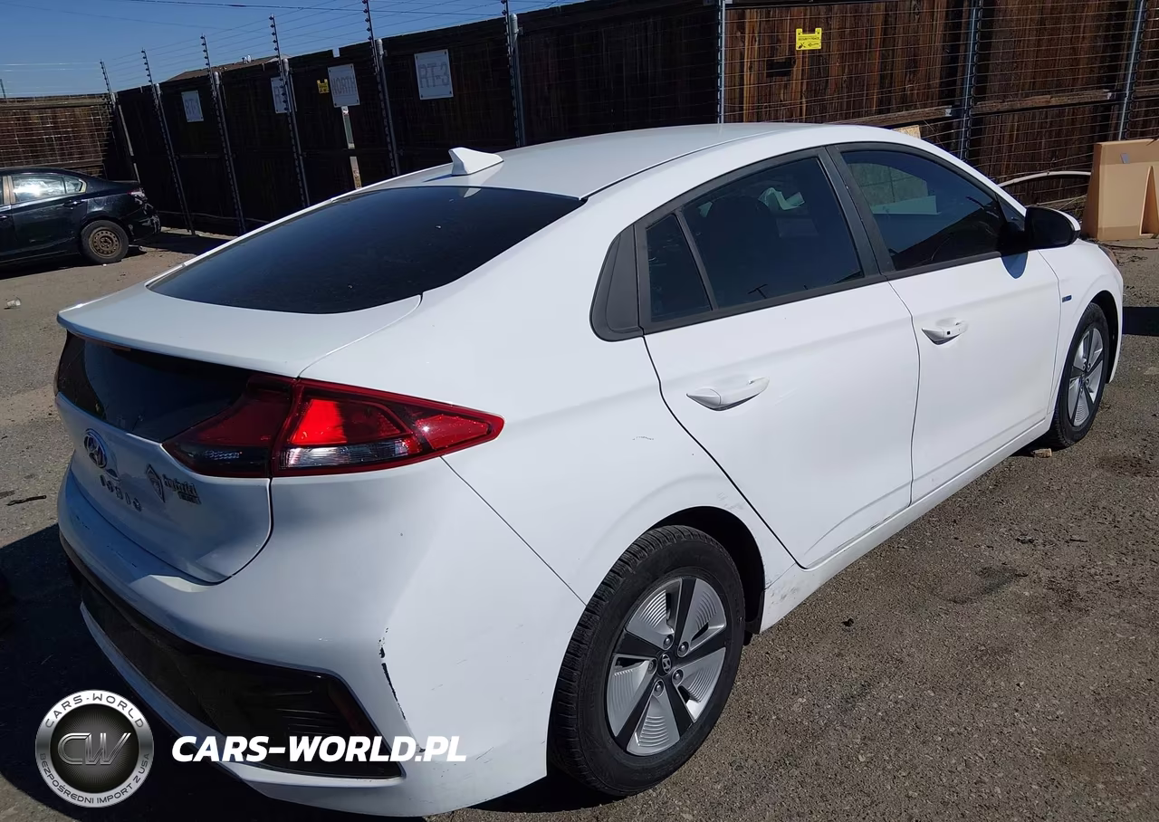 2019 Hyundai Ioniq Hybrid Blue VIN:KMHC65LC0KU114392 - 4