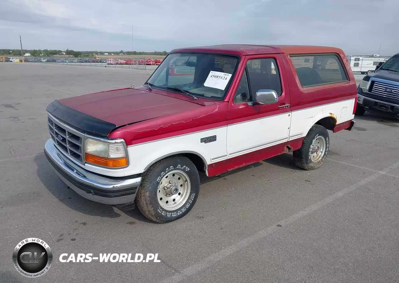 1995 Ford Bronco U100 VIN:1FMEU15H2SLA21153 - 2