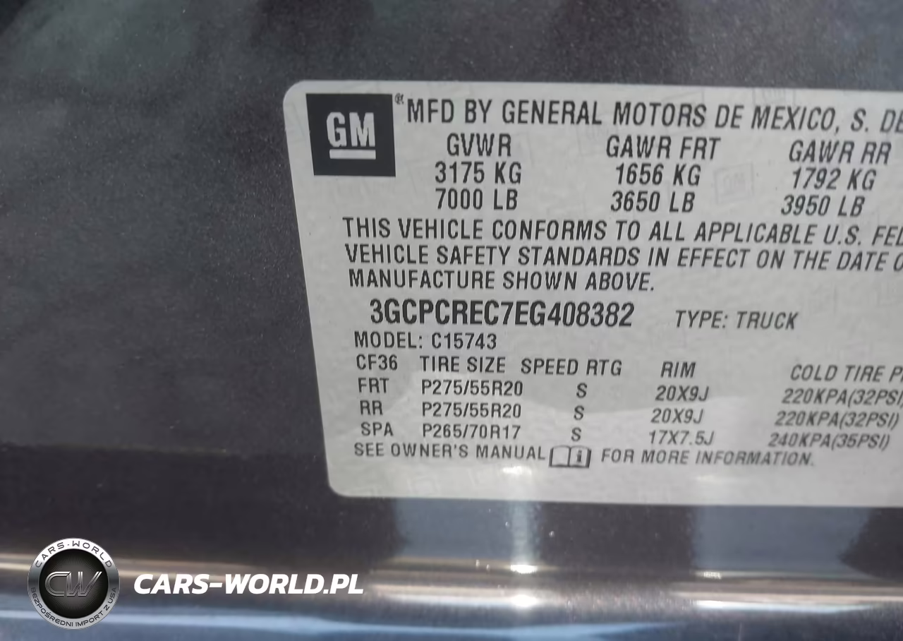 2014 Chevrolet Silverado 1500 1Lt VIN:3GCPCREC7EG408382 - 9