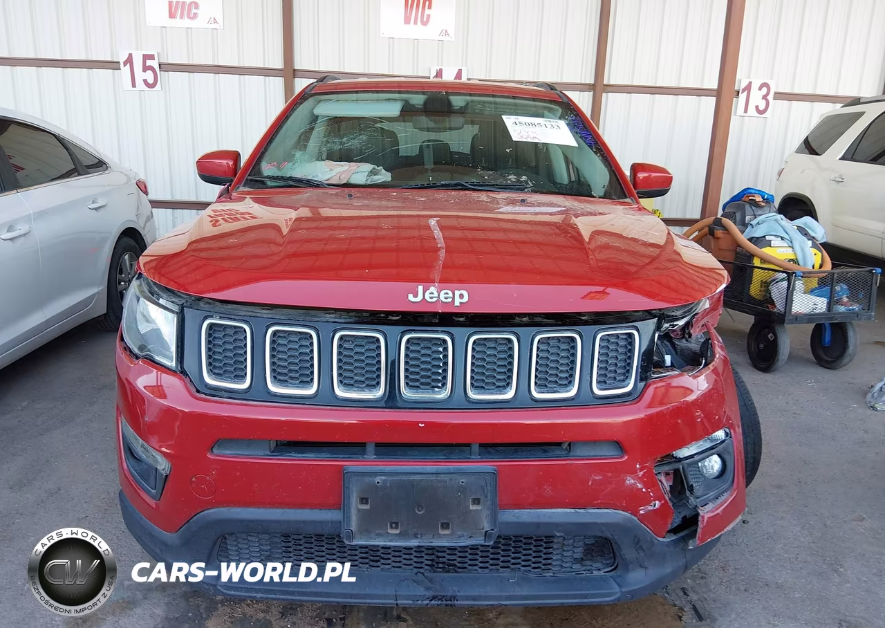 2021 Jeep Compass Latitude Fwd VIN:3C4NJCBB7MT527044 - 12