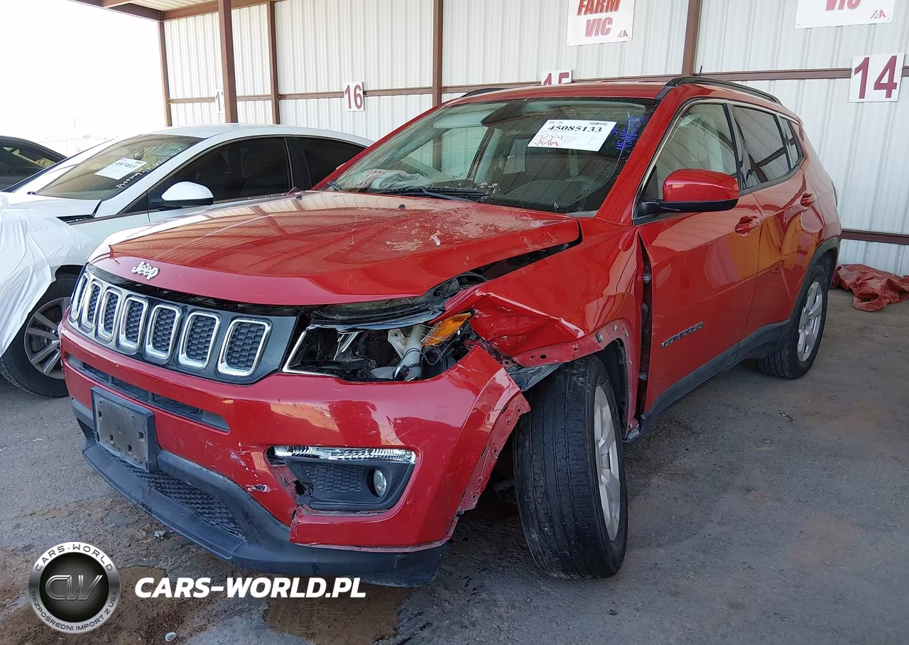 2021 Jeep Compass Latitude Fwd VIN:3C4NJCBB7MT527044 - 2
