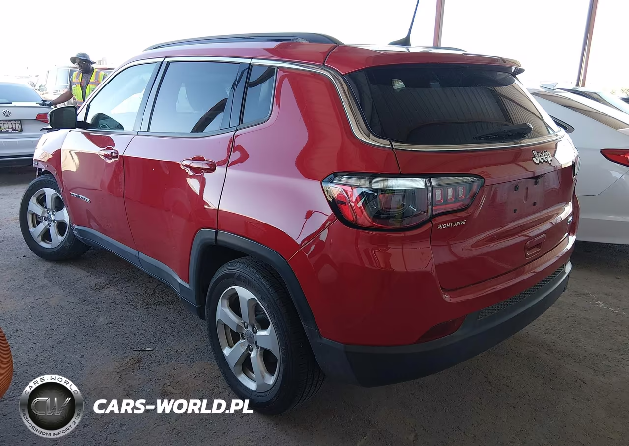 2021 Jeep Compass Latitude Fwd VIN:3C4NJCBB7MT527044 - 3