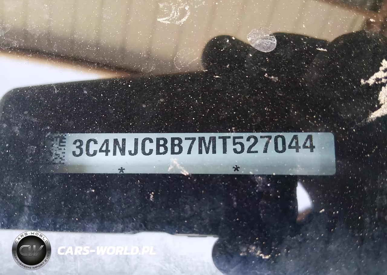 2021 Jeep Compass Latitude Fwd VIN:3C4NJCBB7MT527044 - 9