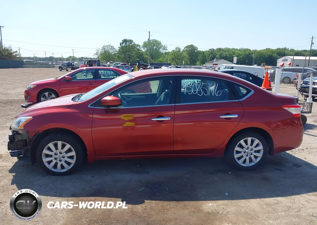 2015 Nissan Sentra Sv VIN:3N1AB7AP5FY256641 - 15