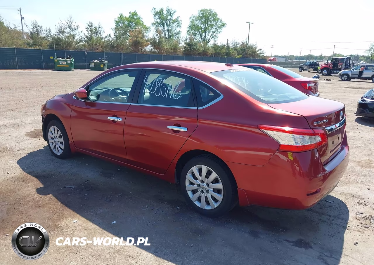 2015 Nissan Sentra Sv VIN:3N1AB7AP5FY256641 - 3