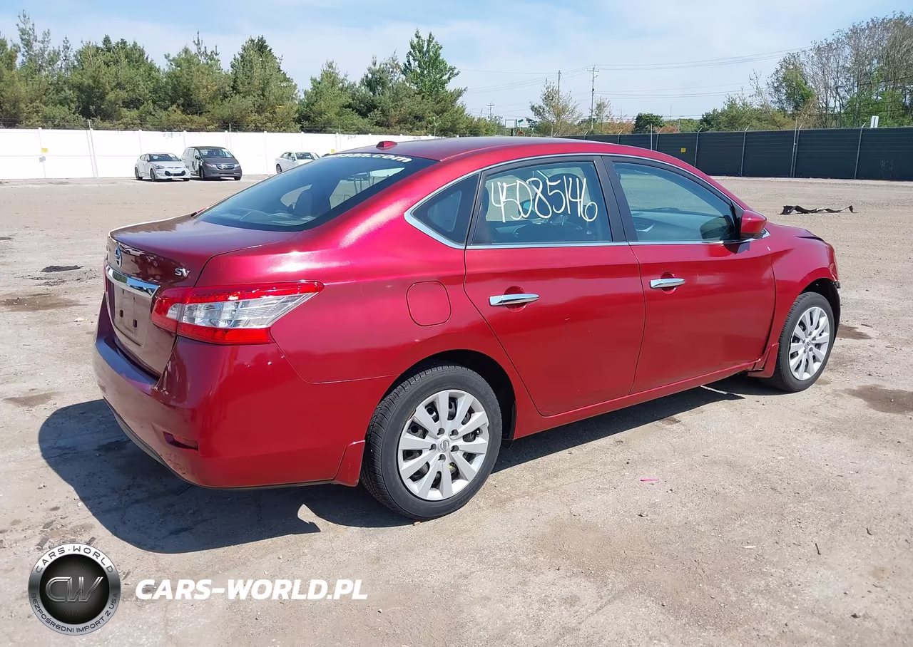 2015 Nissan Sentra Sv VIN:3N1AB7AP5FY256641 - 4