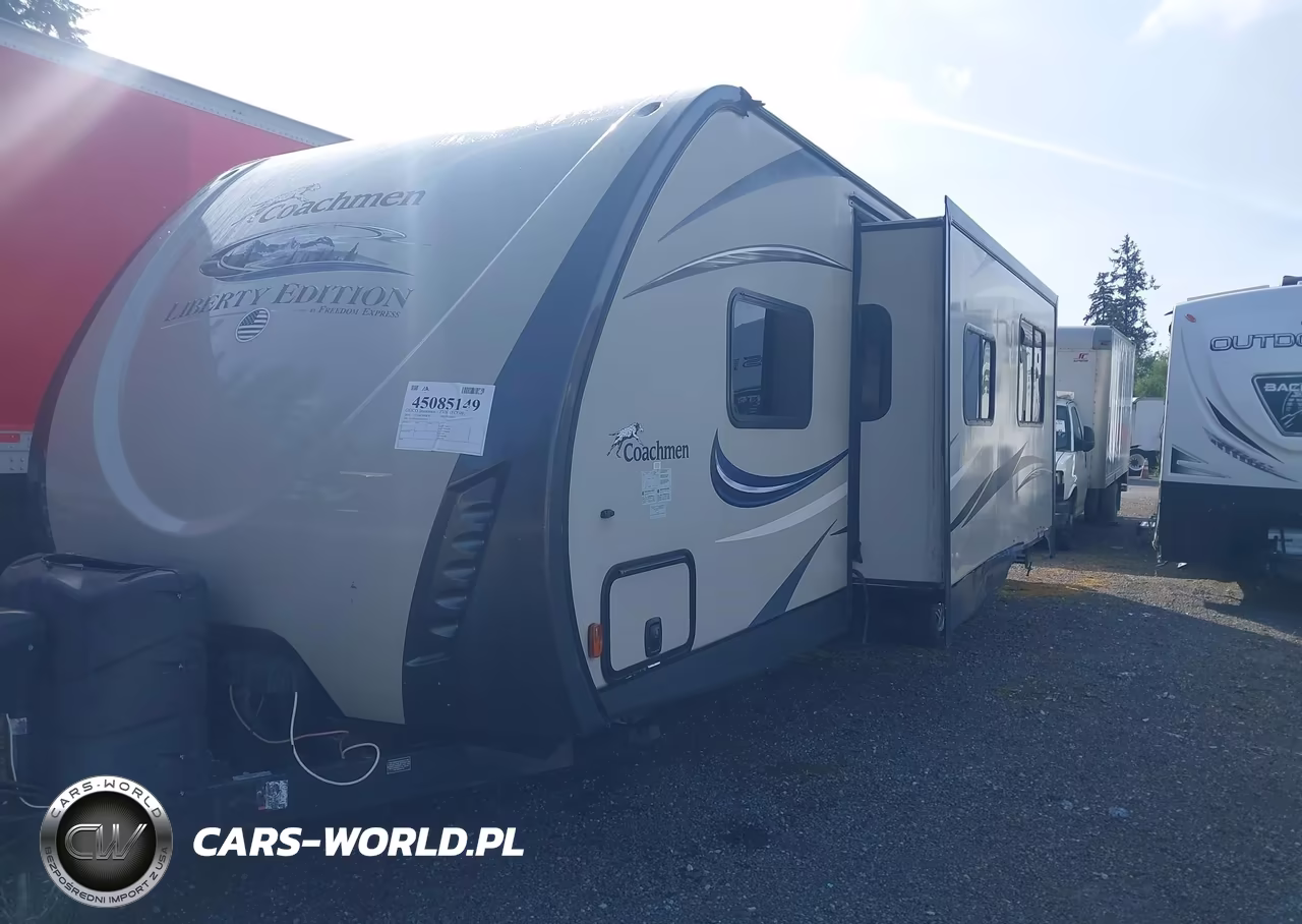2016 Coachmen Fre292Bhds VIN:5ZT2FEUB7GA019504 - 2