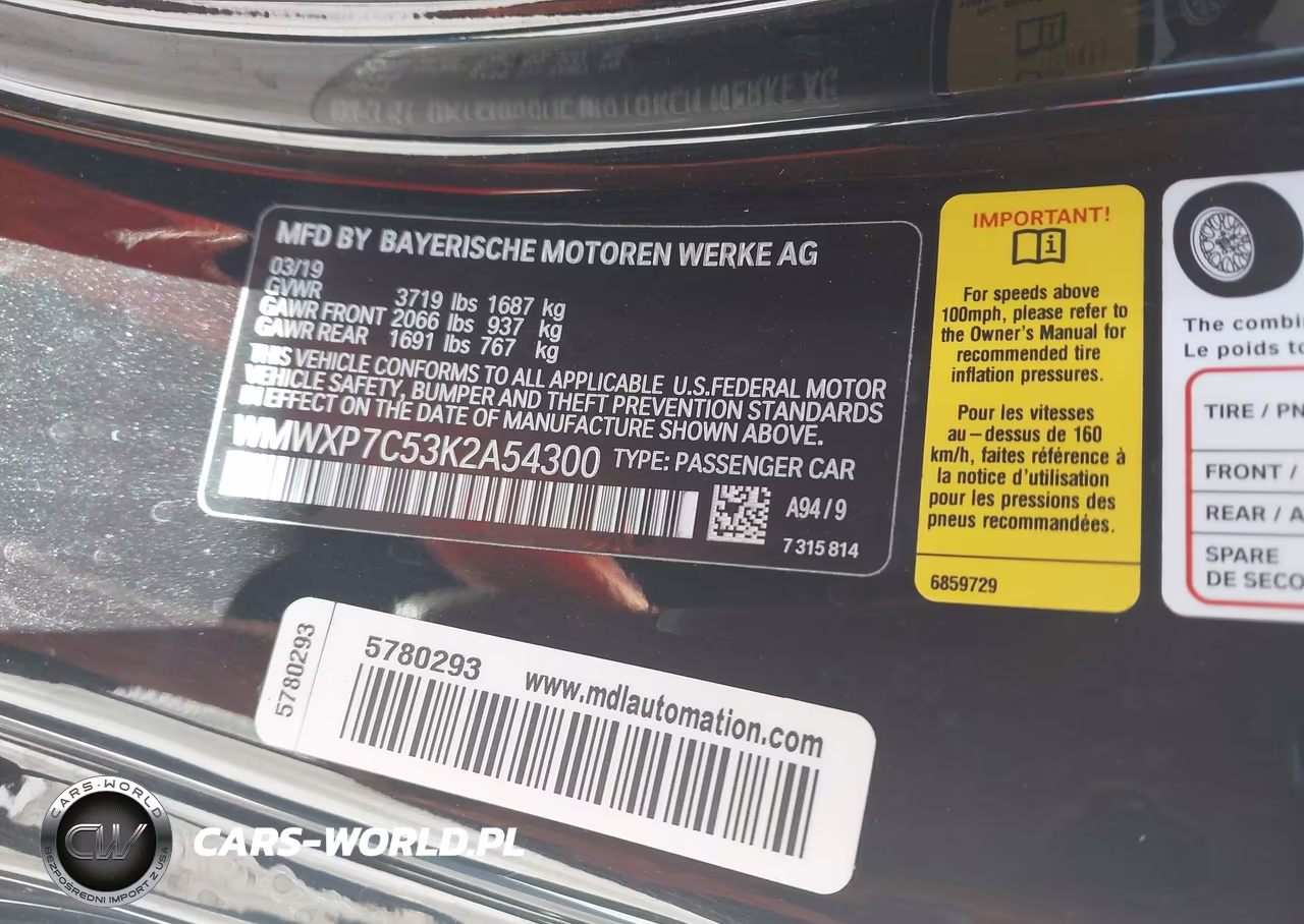 2019 Mini Hardtop Cooper S VIN:WMWXP7C53K2A54300 - 9