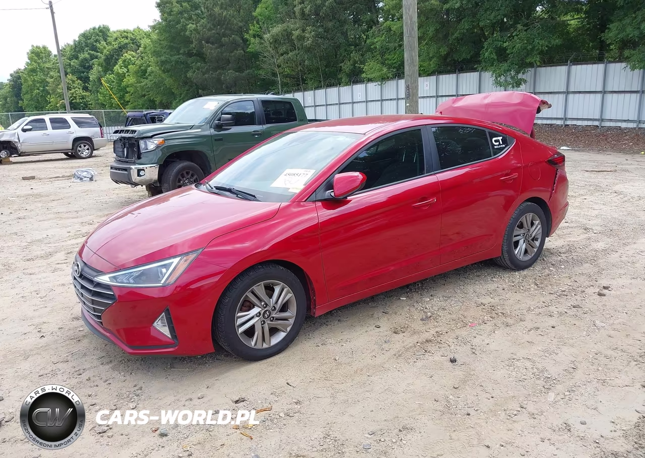 2019 Hyundai Elantra Sel VIN:5NPD84LF3KH408810 - 2