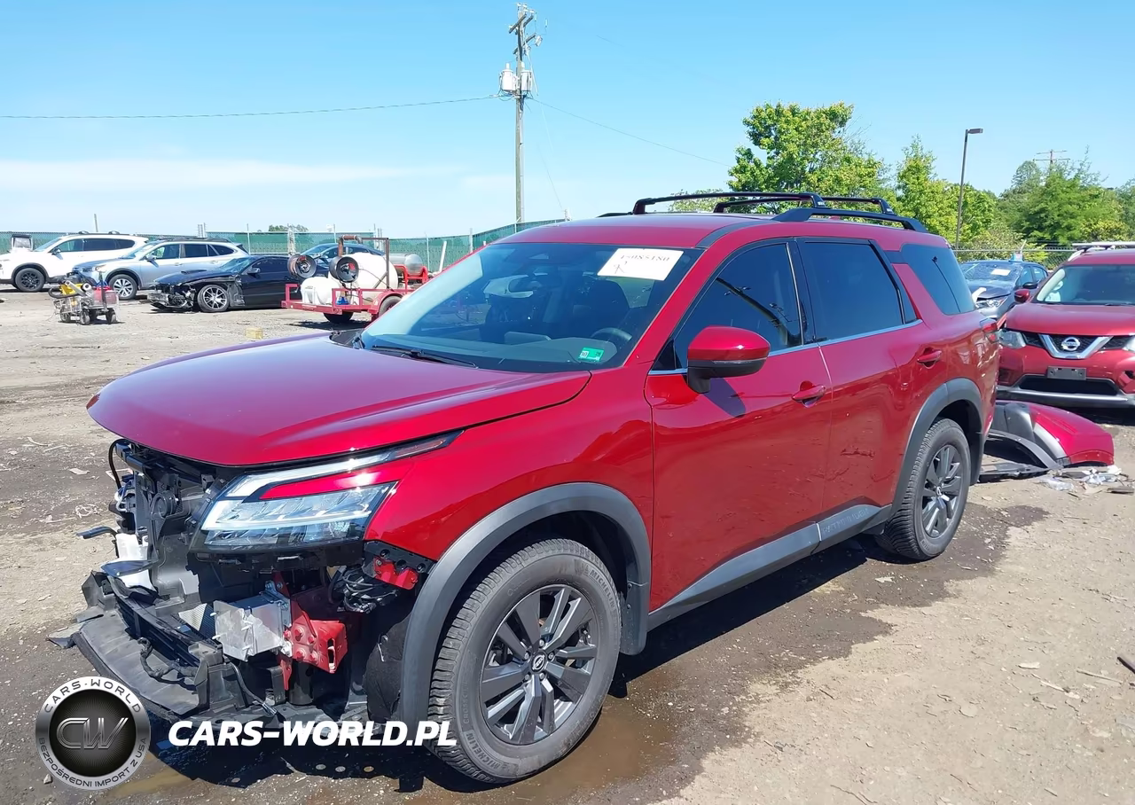 2022 Nissan Pathfinder Sv 4Wd VIN:5N1DR3BC3NC248857 - 2