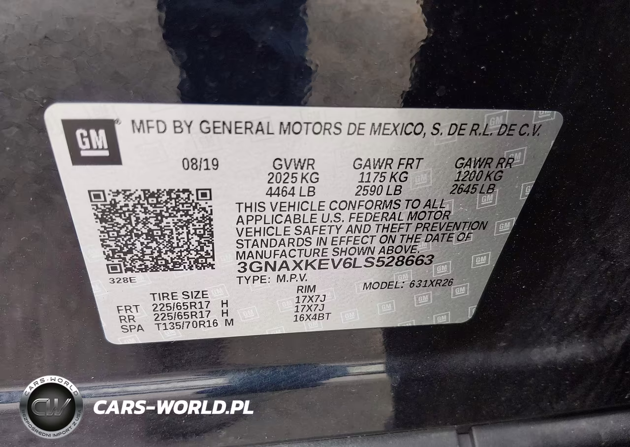2020 Chevrolet Equinox Fwd Lt 1.5L Turbo VIN:3GNAXKEV6LS528663 - 9