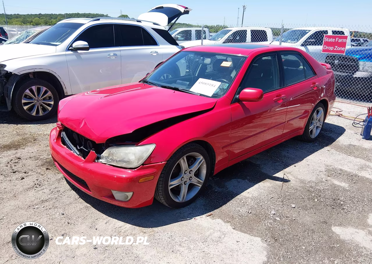 2004 Lexus Is 300 VIN:JTHBD192340085637 - 2