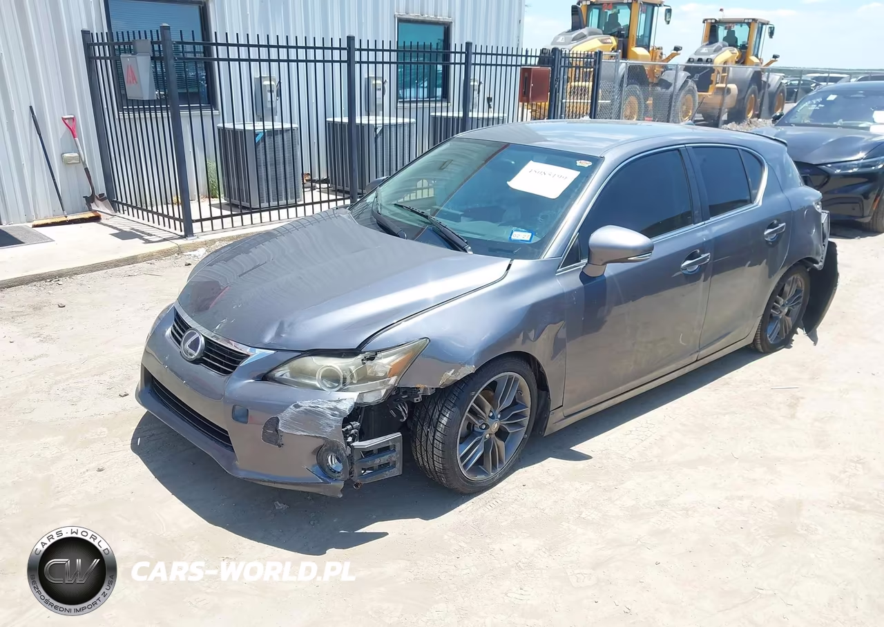 2012 Lexus Ct 200H VIN:JTHKD5BH4C2118394 - 2