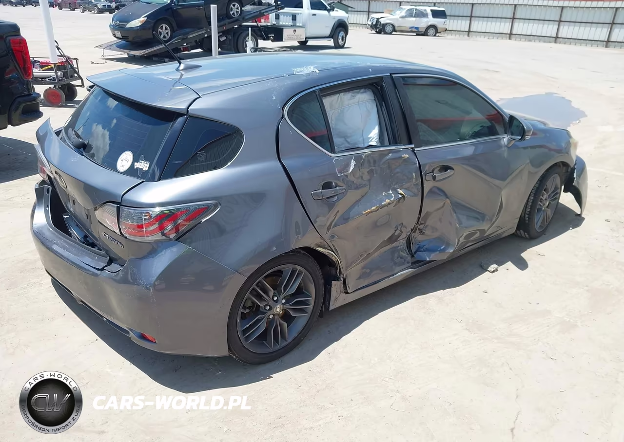 2012 Lexus Ct 200H VIN:JTHKD5BH4C2118394 - 4