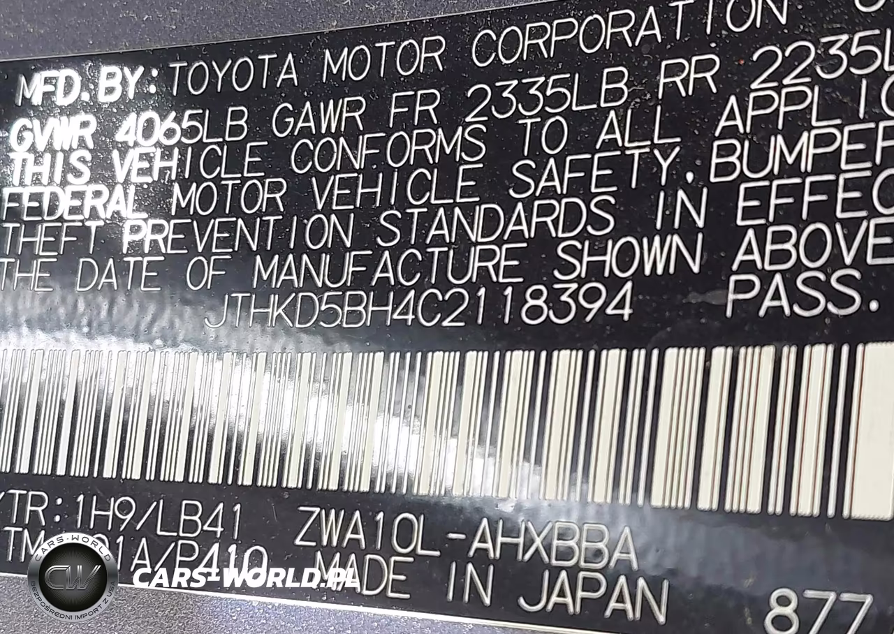 2012 Lexus Ct 200H VIN:JTHKD5BH4C2118394 - 9