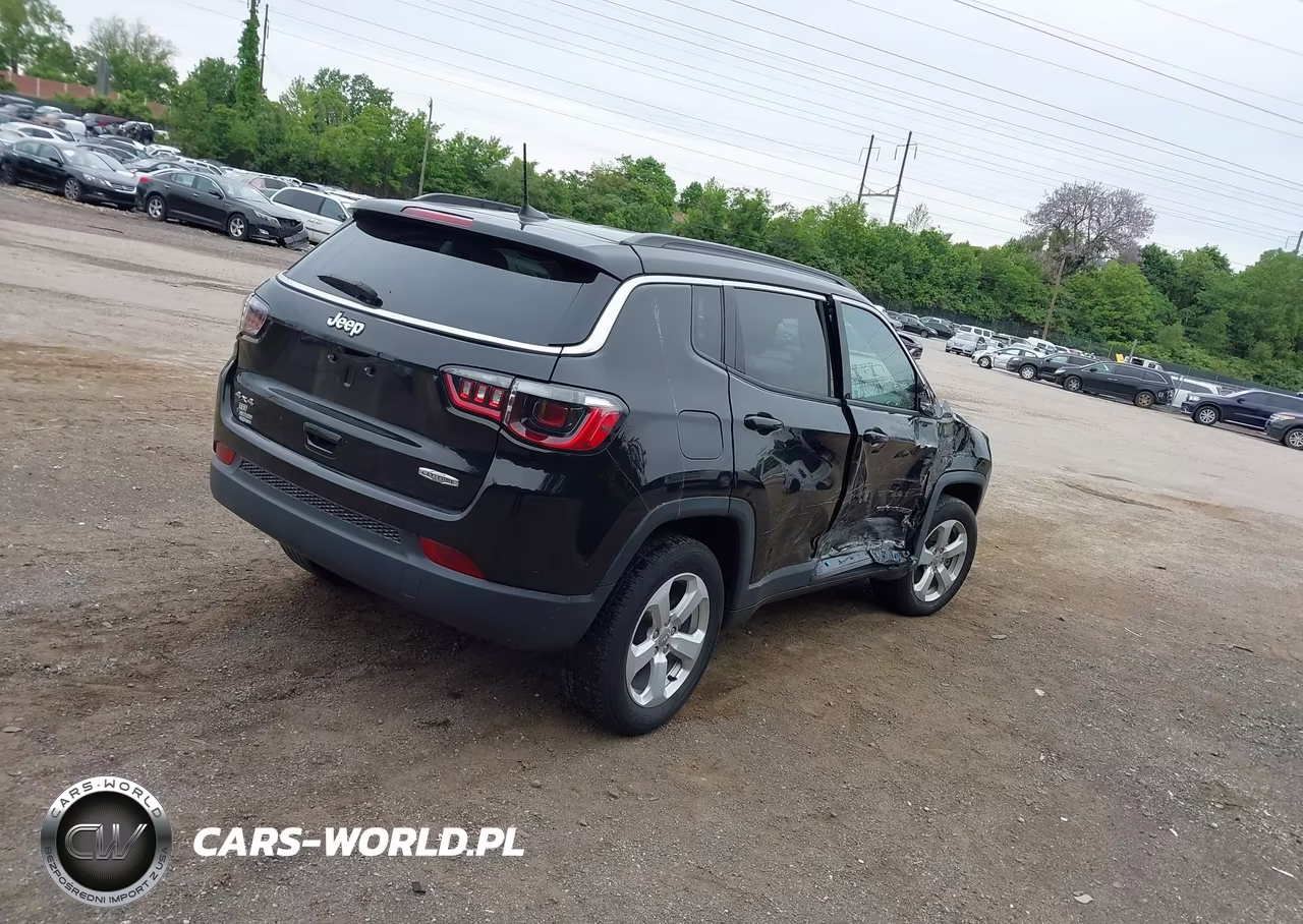 2021 Jeep Compass Latitude 4X4 VIN:3C4NJDBB9MT557314 - 4