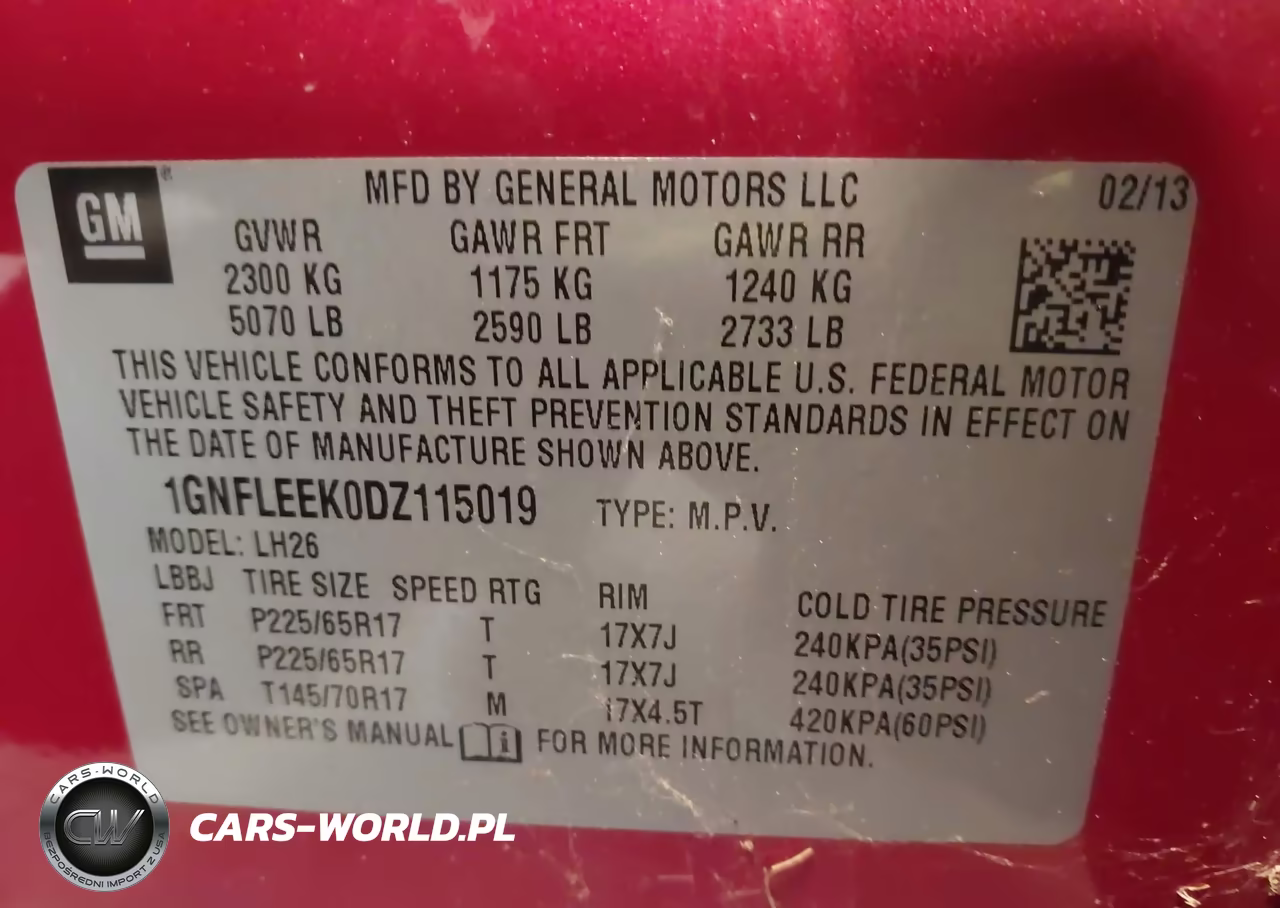 2013 Chevrolet Equinox 1Lt VIN:1GNFLEEK0DZ115019 - 9