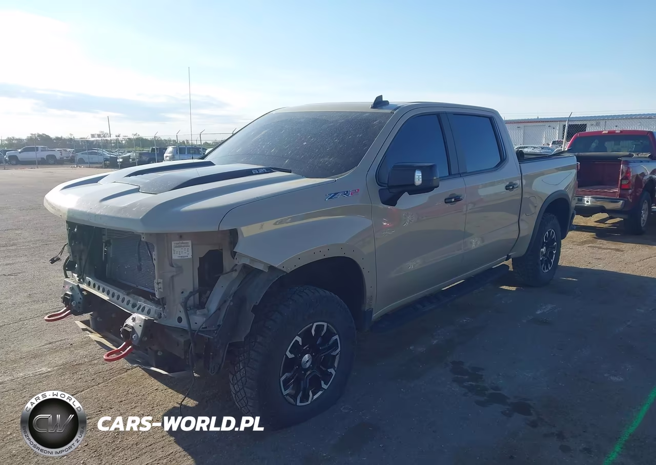 2022 CHEVROLET SILVERADO 1500 4WD SHORT BED ZR2 VIN:3GCUDHEL6NG685065 - 2