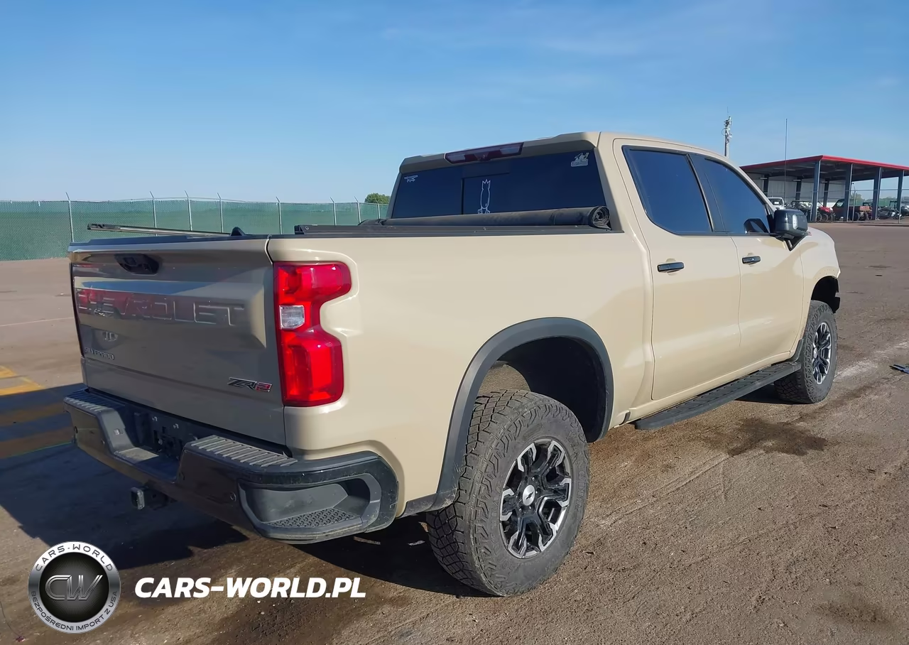 2022 CHEVROLET SILVERADO 1500 4WD SHORT BED ZR2 VIN:3GCUDHEL6NG685065 - 4