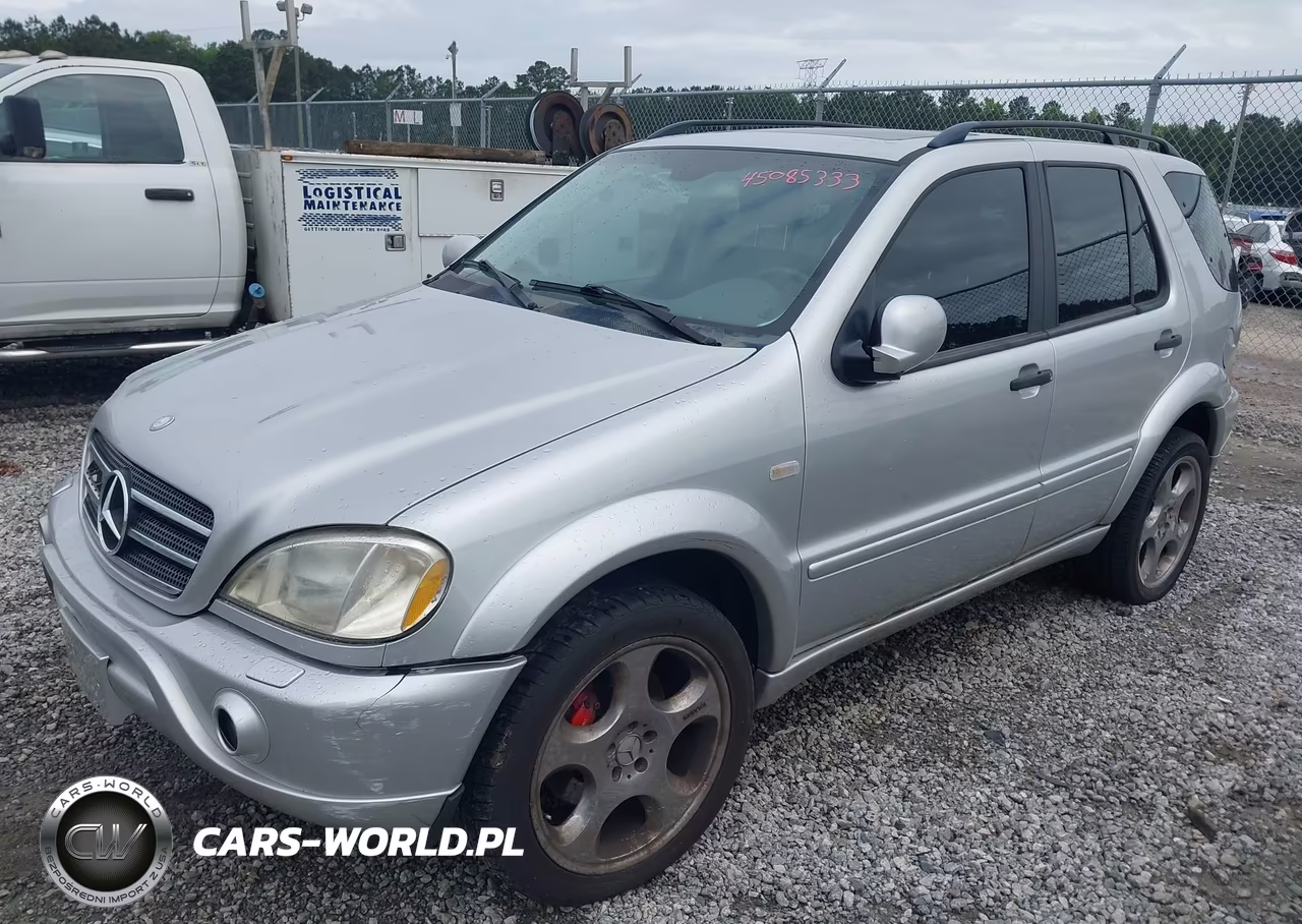 2001 Mercedes-Benz Ml 55 Amg VIN:4JGAB74E81A261624 - 2