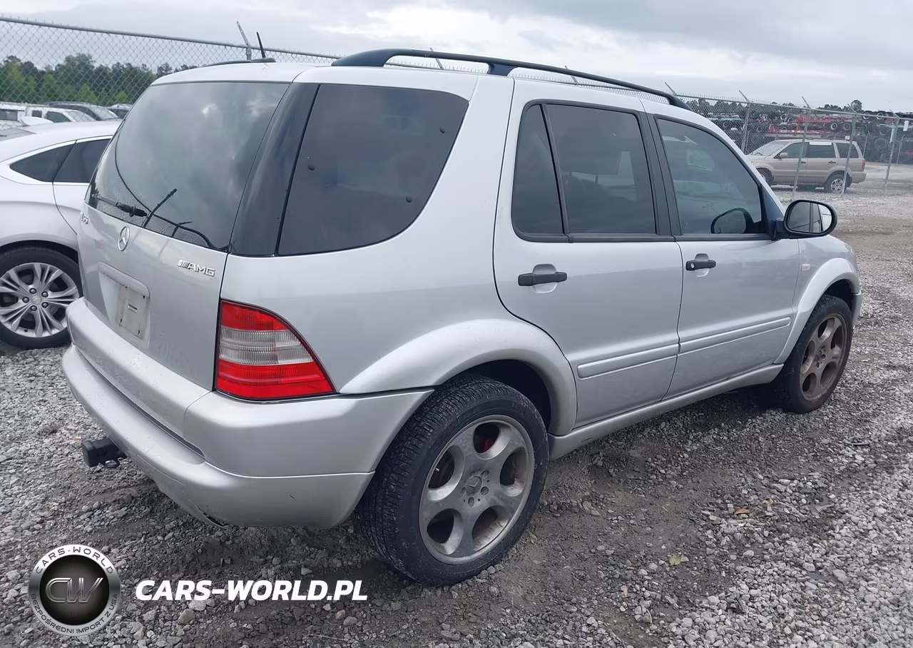 2001 Mercedes-Benz Ml 55 Amg VIN:4JGAB74E81A261624 - 4