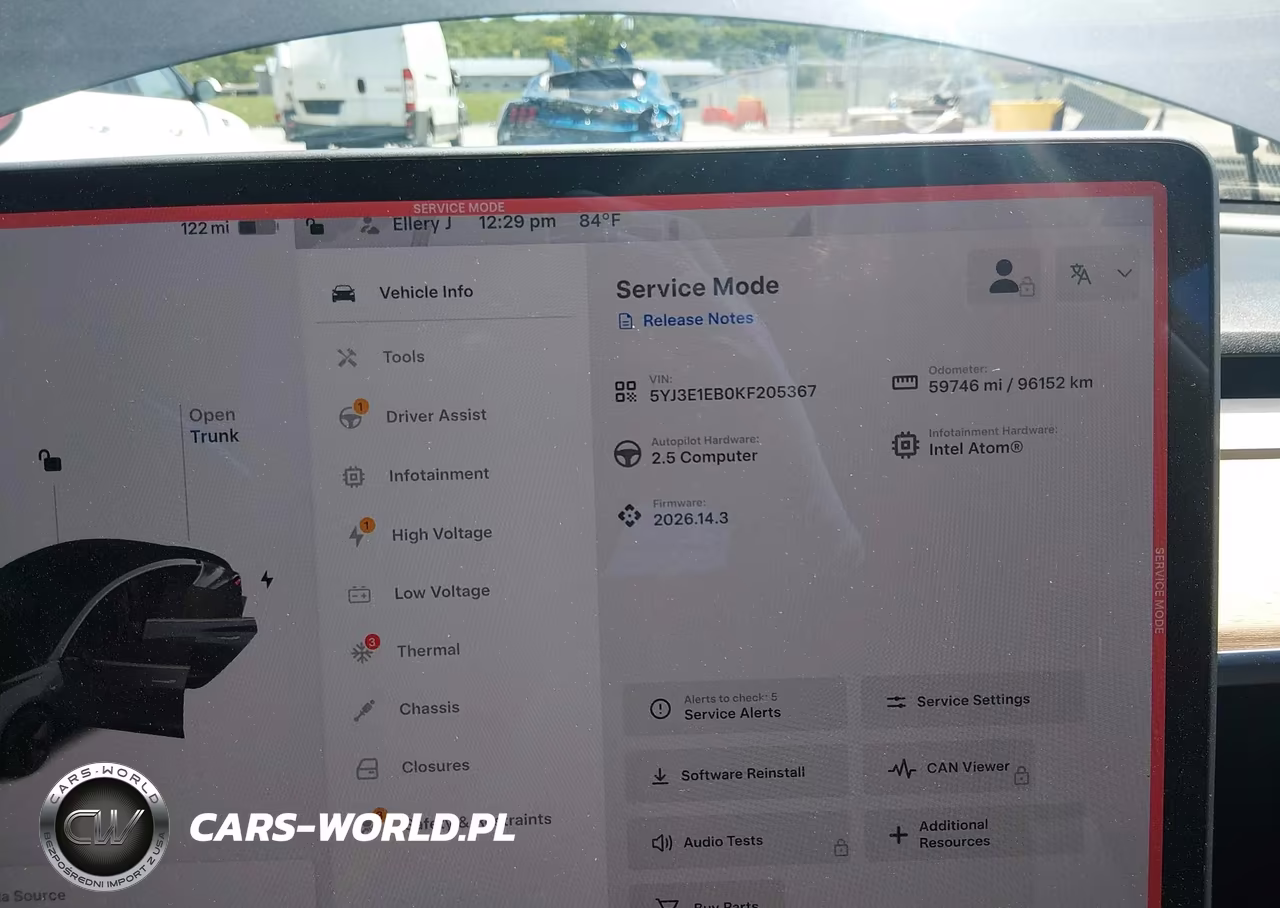 2019 Tesla Model 3 Long Range-Performance VIN:5YJ3E1EB0KF205367 - 7