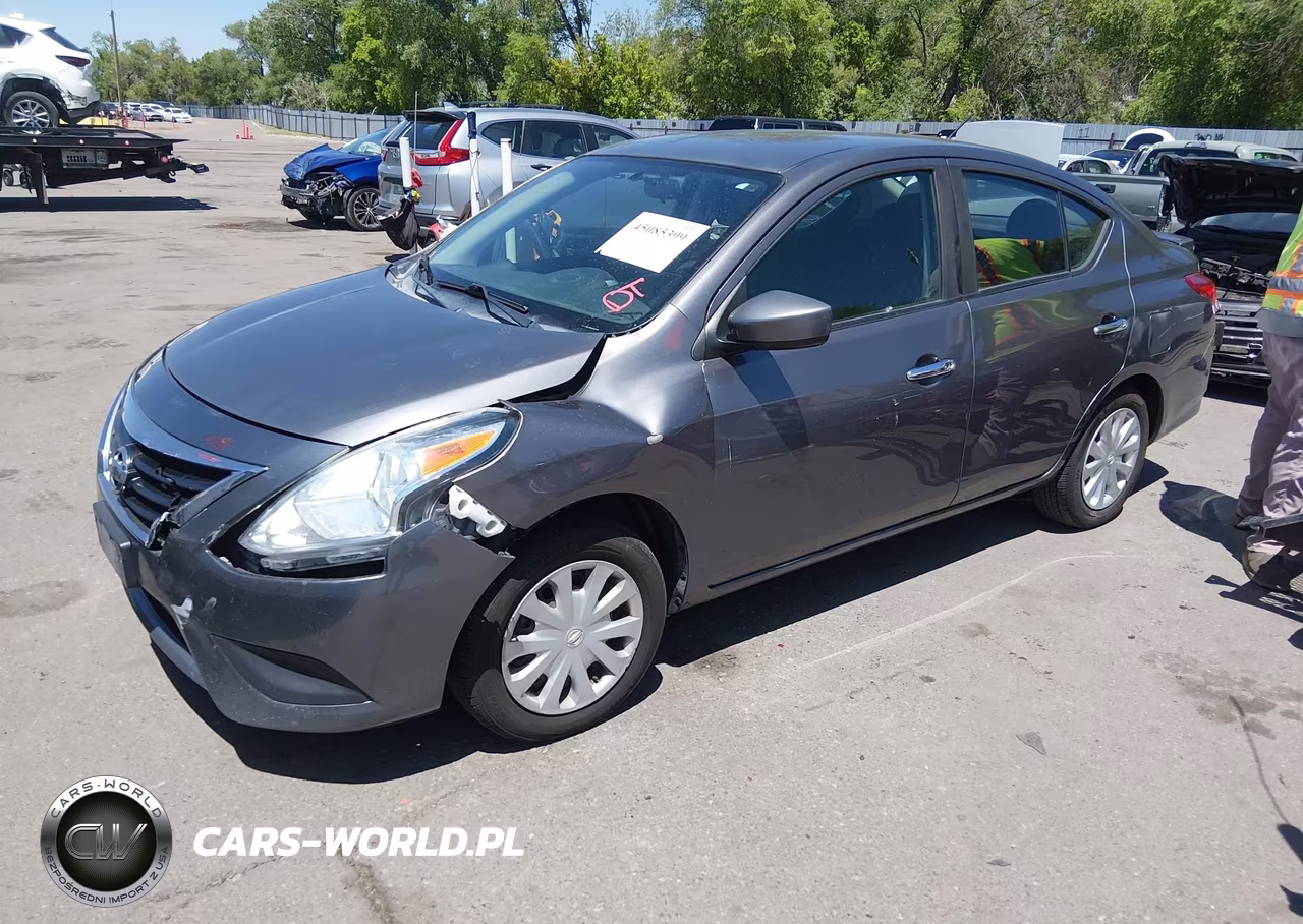 2019 Nissan Versa 1.6 Sv VIN:3N1CN7AP5KL842988 - 2