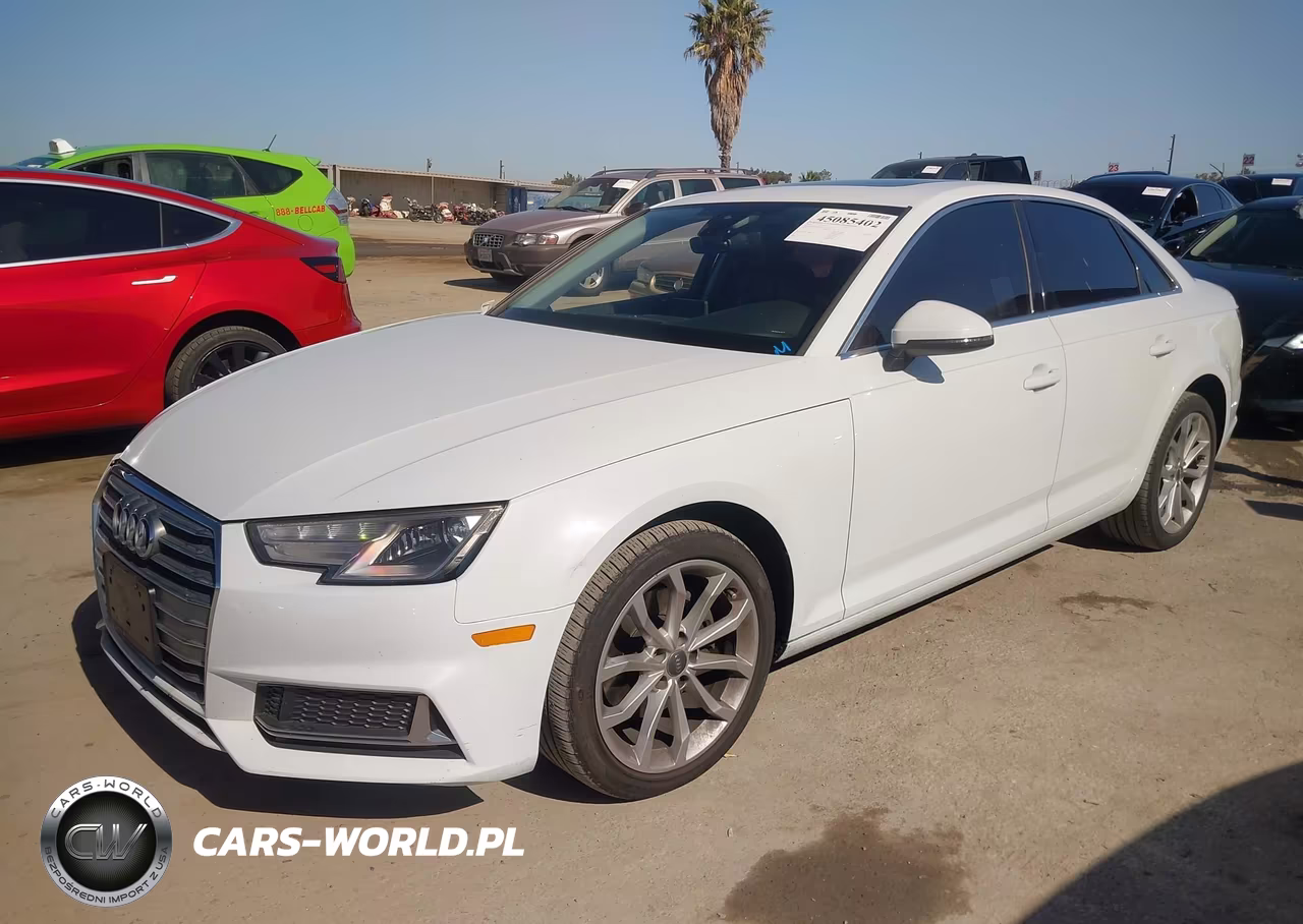 2019 Audi A4 40 Premium-40 Titanium Premium VIN:WAUGMAF43KA037153 - 2