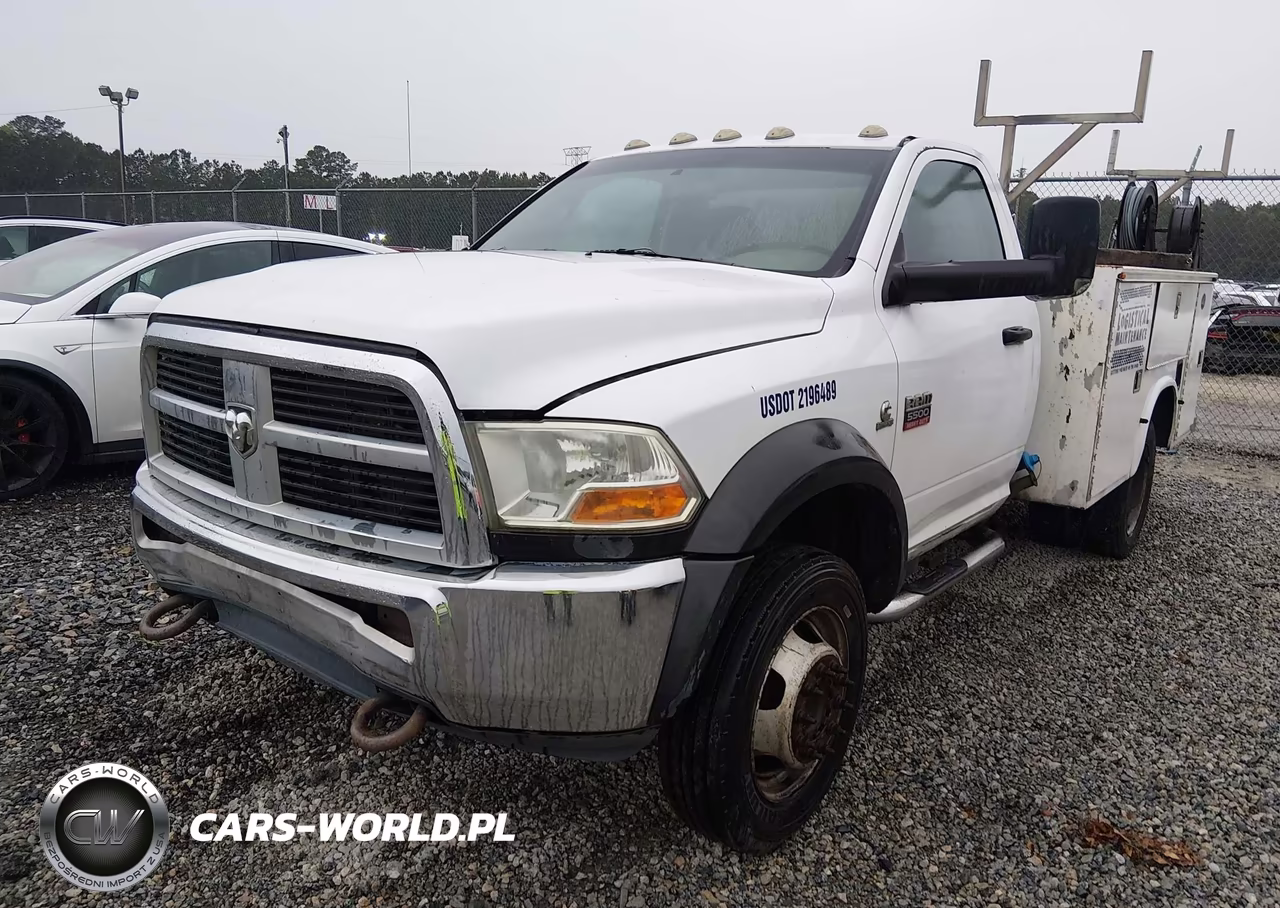 2011 Ram Ram 5500 Hd Chassis St-Slt VIN:3D6WA7EL0BG514670 - 2