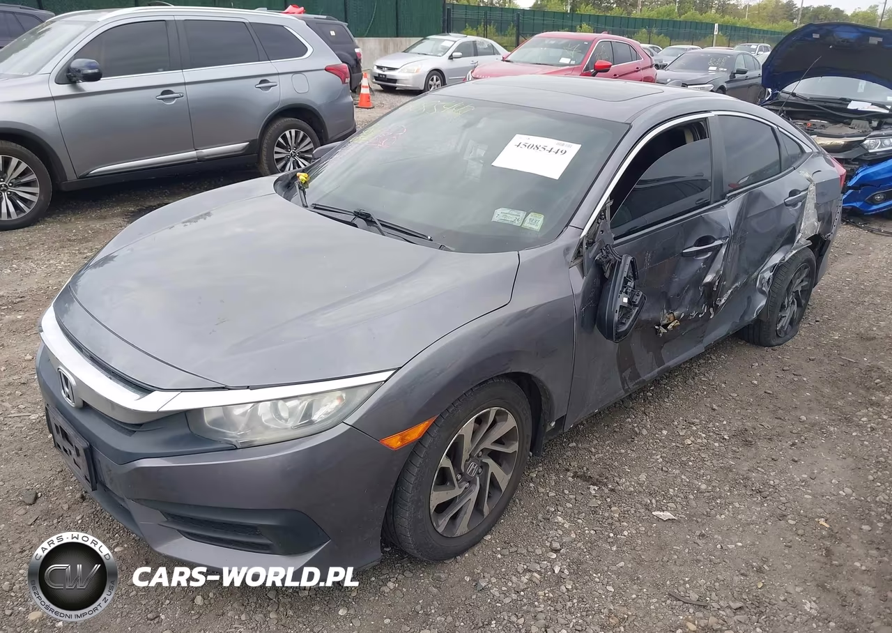 2018 Honda Civic Ex VIN:2HGFC2F73JH532911 - 2