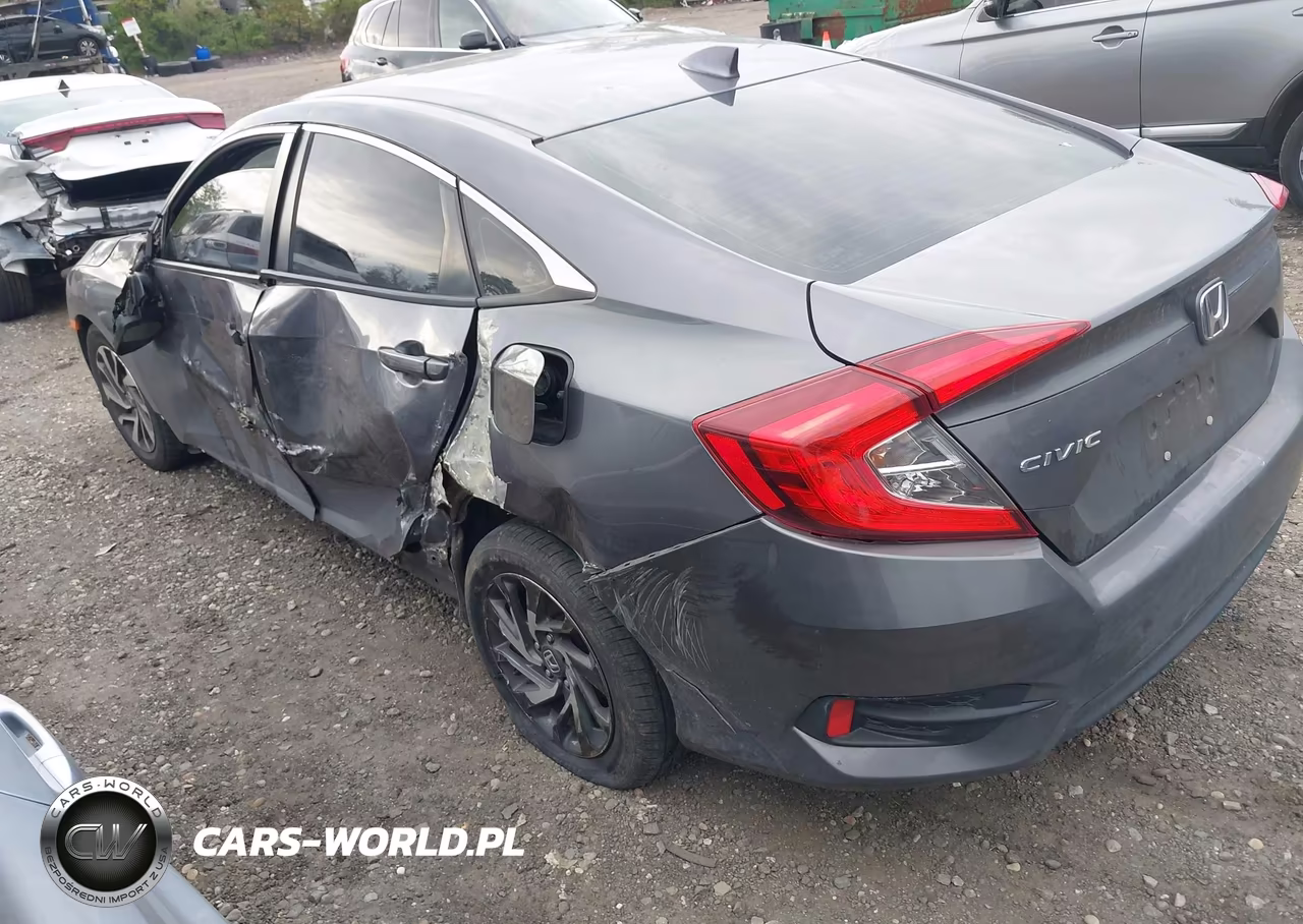 2018 Honda Civic Ex VIN:2HGFC2F73JH532911 - 3