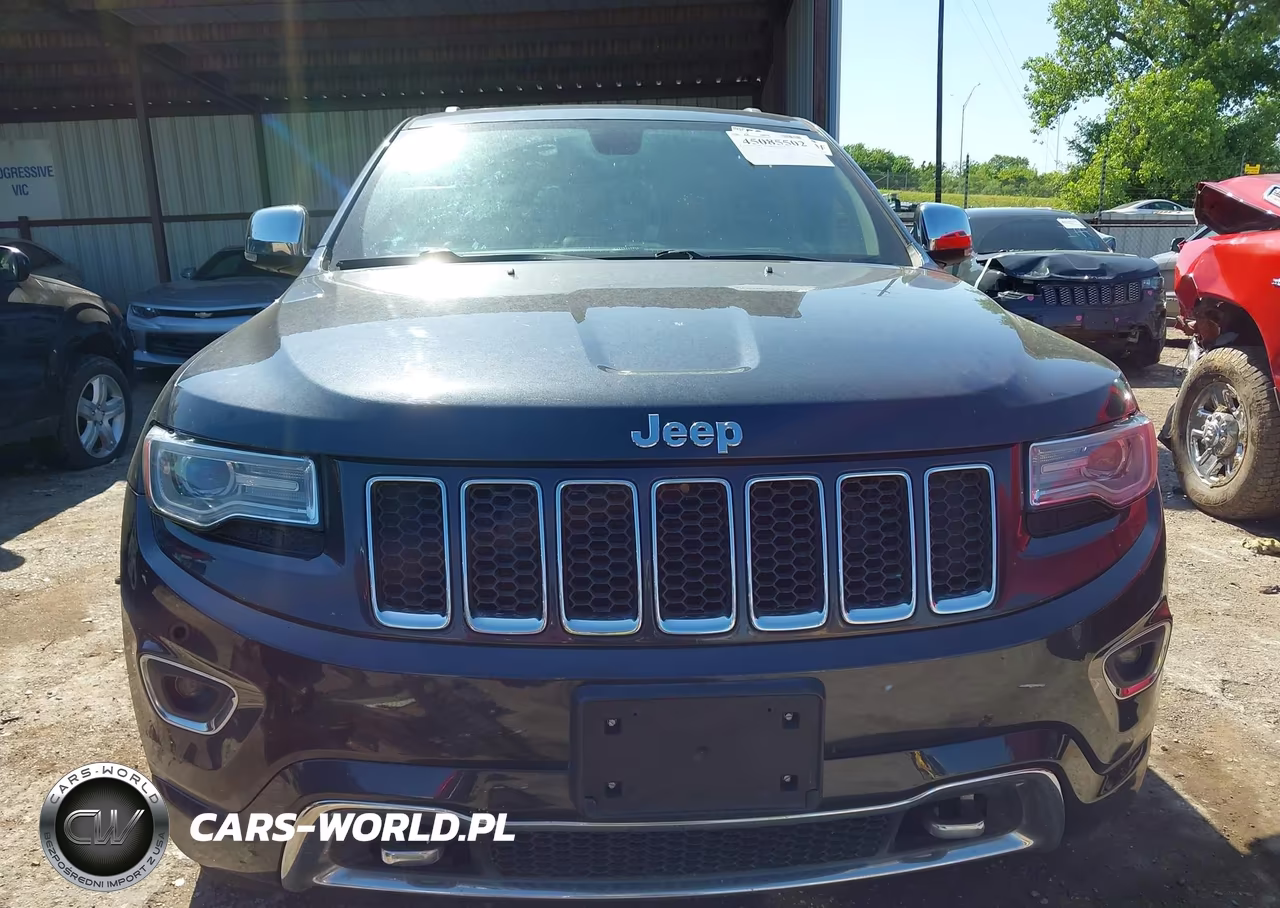 2015 Jeep Grand Cherokee Overland VIN:1C4RJECG0FC175592 - 12