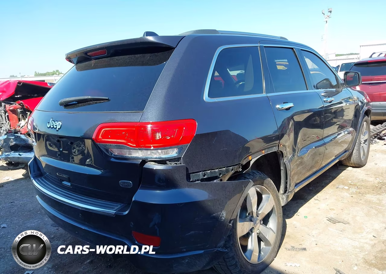 2015 Jeep Grand Cherokee Overland VIN:1C4RJECG0FC175592 - 4