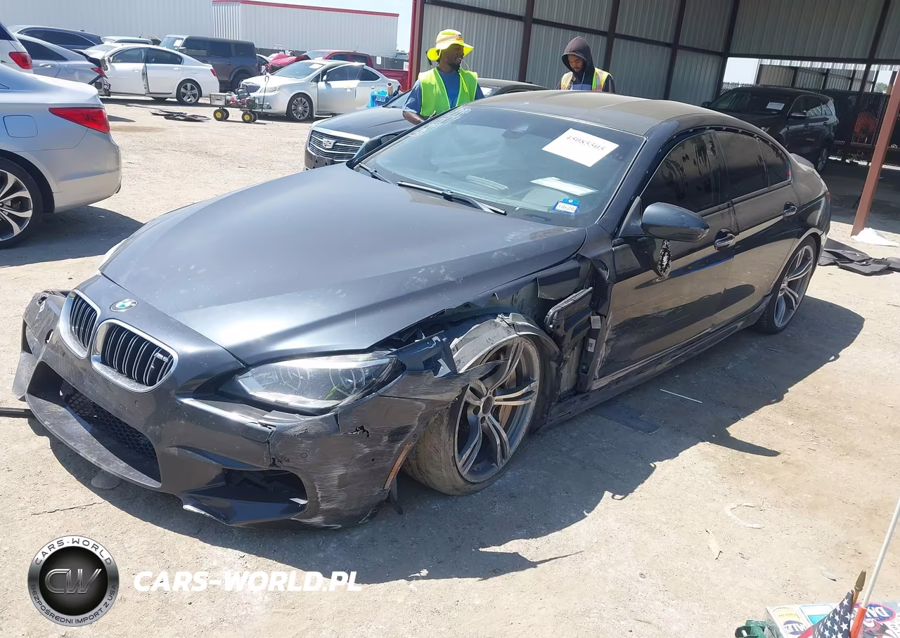 2014 BMW M6 Gran Coupe VIN:WBS6C9C55EDV73613 - 2