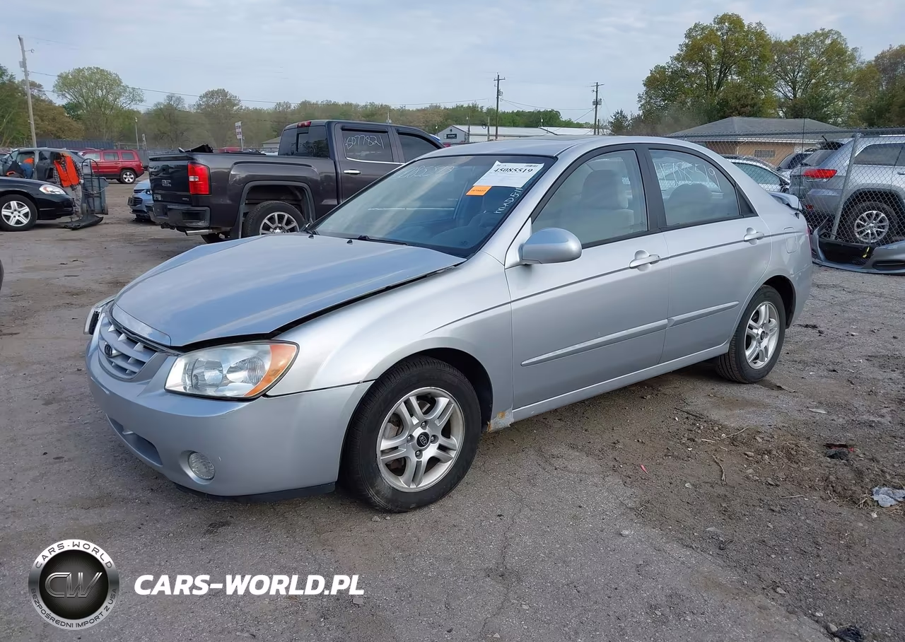 2005 Kia Spectra Ex-Lx-Sx VIN:KNAFE121955105649 - 2