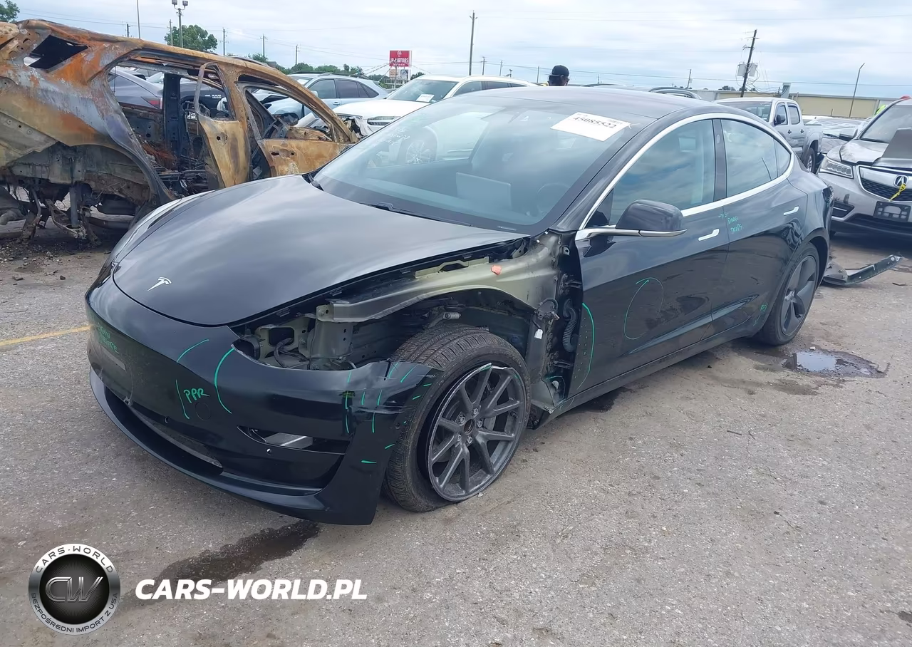 2018 Tesla Model 3 Long Range-Mid Range VIN:5YJ3E1EA6JF057148 - 2