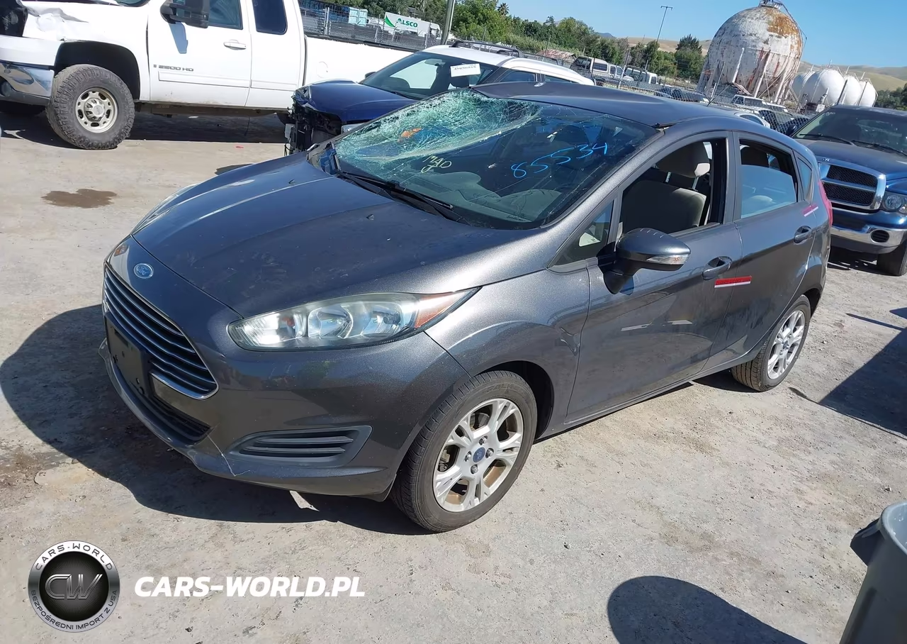 2015 Ford Fiesta Se VIN:3FADP4EJ2FM203957 - 2