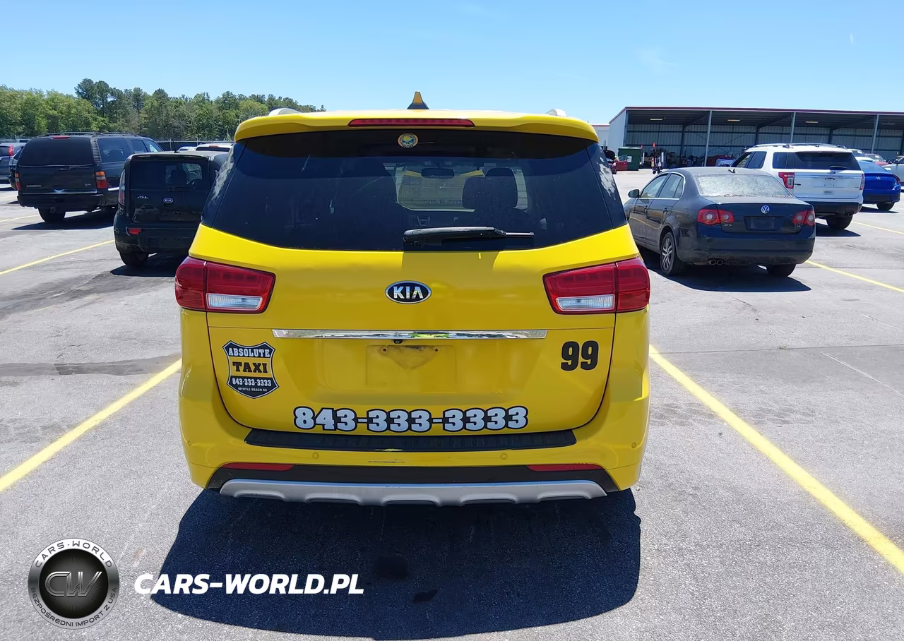 2016 Kia Sedona Sx Luxury VIN:KNDME5C14G6146655 - 16