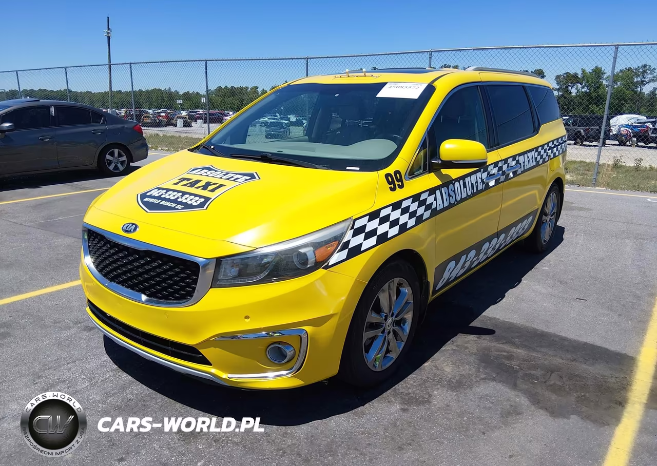 2016 Kia Sedona Sx Luxury VIN:KNDME5C14G6146655 - 2
