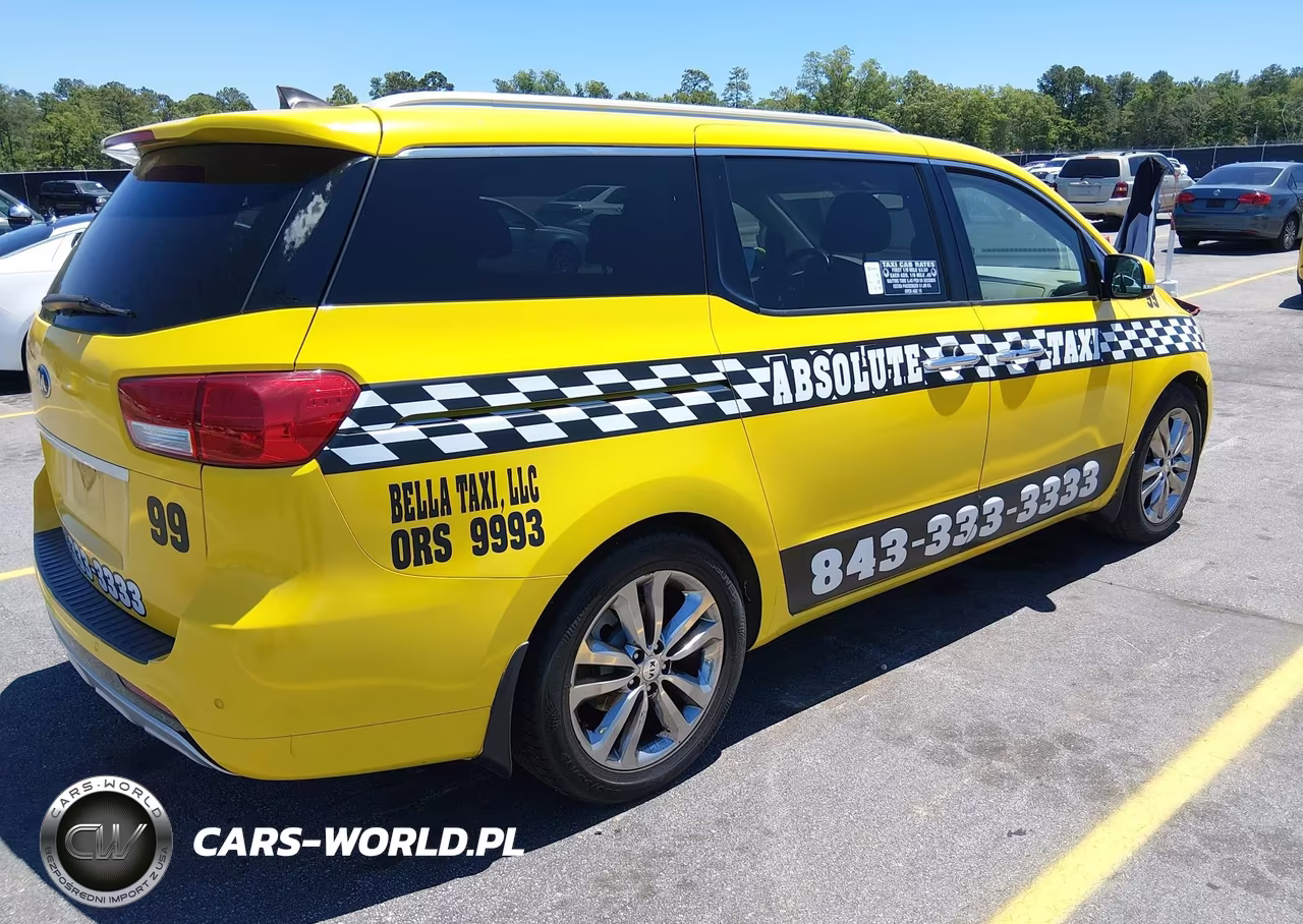 2016 Kia Sedona Sx Luxury VIN:KNDME5C14G6146655 - 4