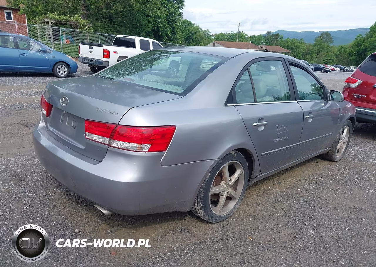 2006 Hyundai Sonata Gls V6-Lx V6 VIN:5NPEU46F76H051472 - 4