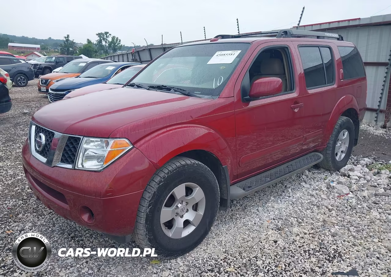 2007 Nissan Pathfinder Se VIN:5N1AR18U87C634216 - 2