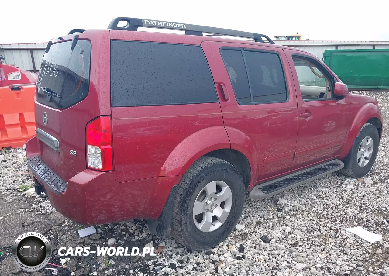 2007 Nissan Pathfinder Se VIN:5N1AR18U87C634216 - 4