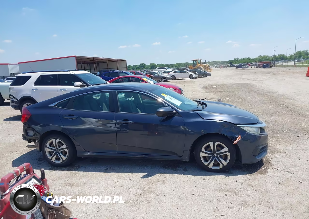 2018 Honda Civic Lx VIN:2HGFC2F55JH593174 - 12