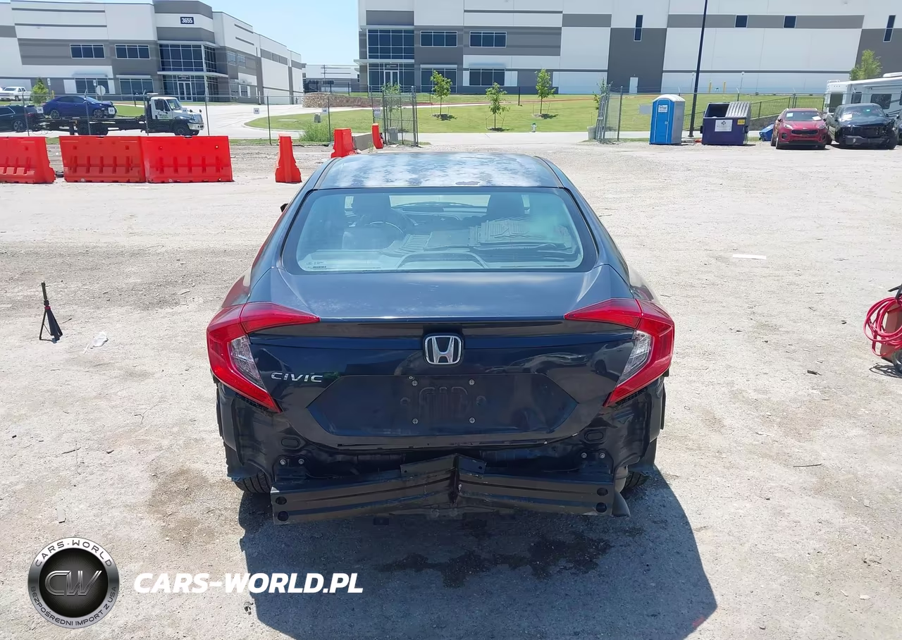 2018 Honda Civic Lx VIN:2HGFC2F55JH593174 - 15