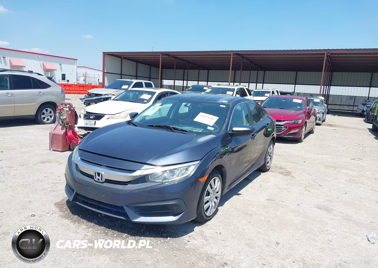 2018 Honda Civic Lx VIN:2HGFC2F55JH593174 - 2