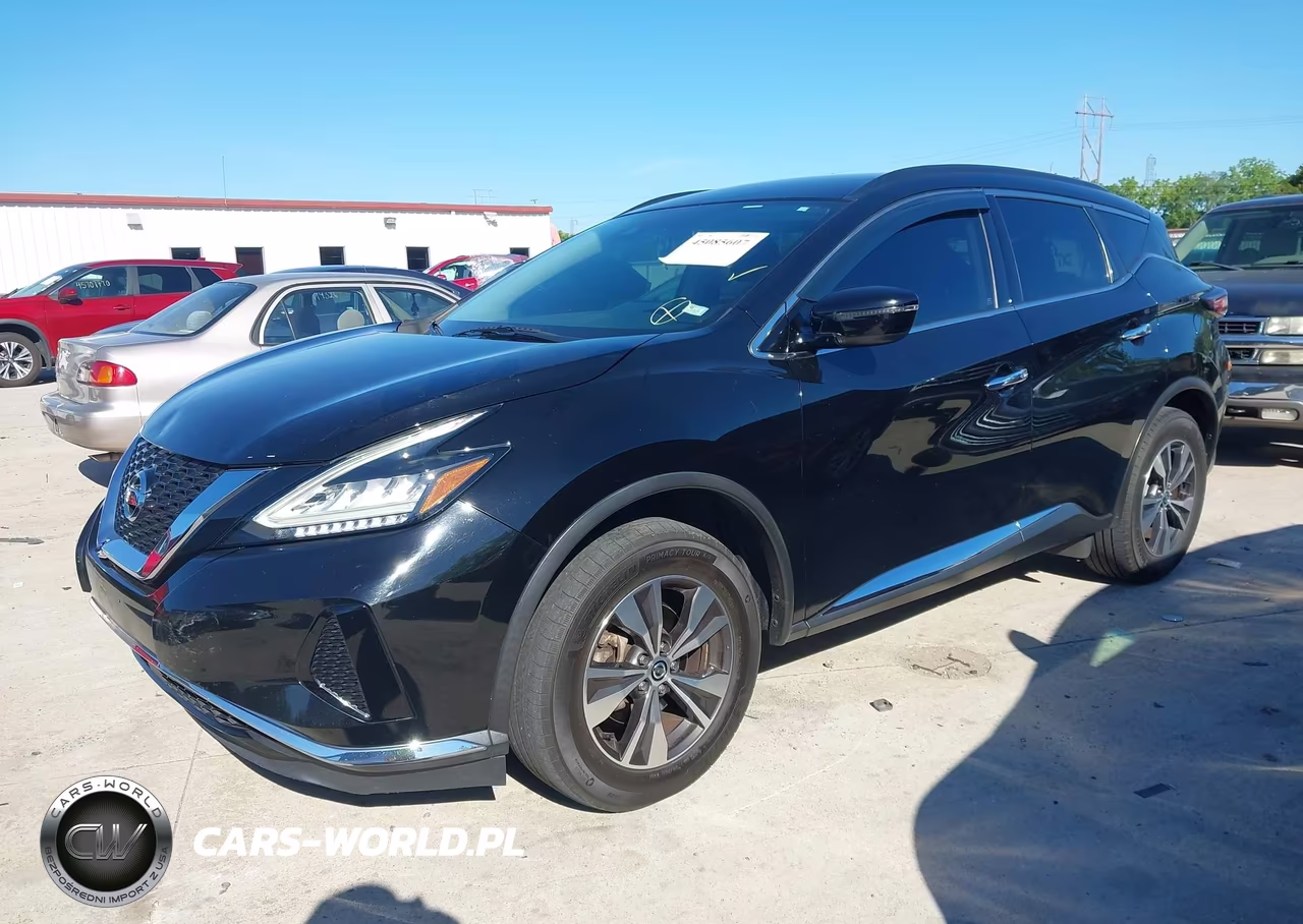 2020 Nissan Murano Sv Fwd VIN:5N1AZ2BJ3LN142308 - 2