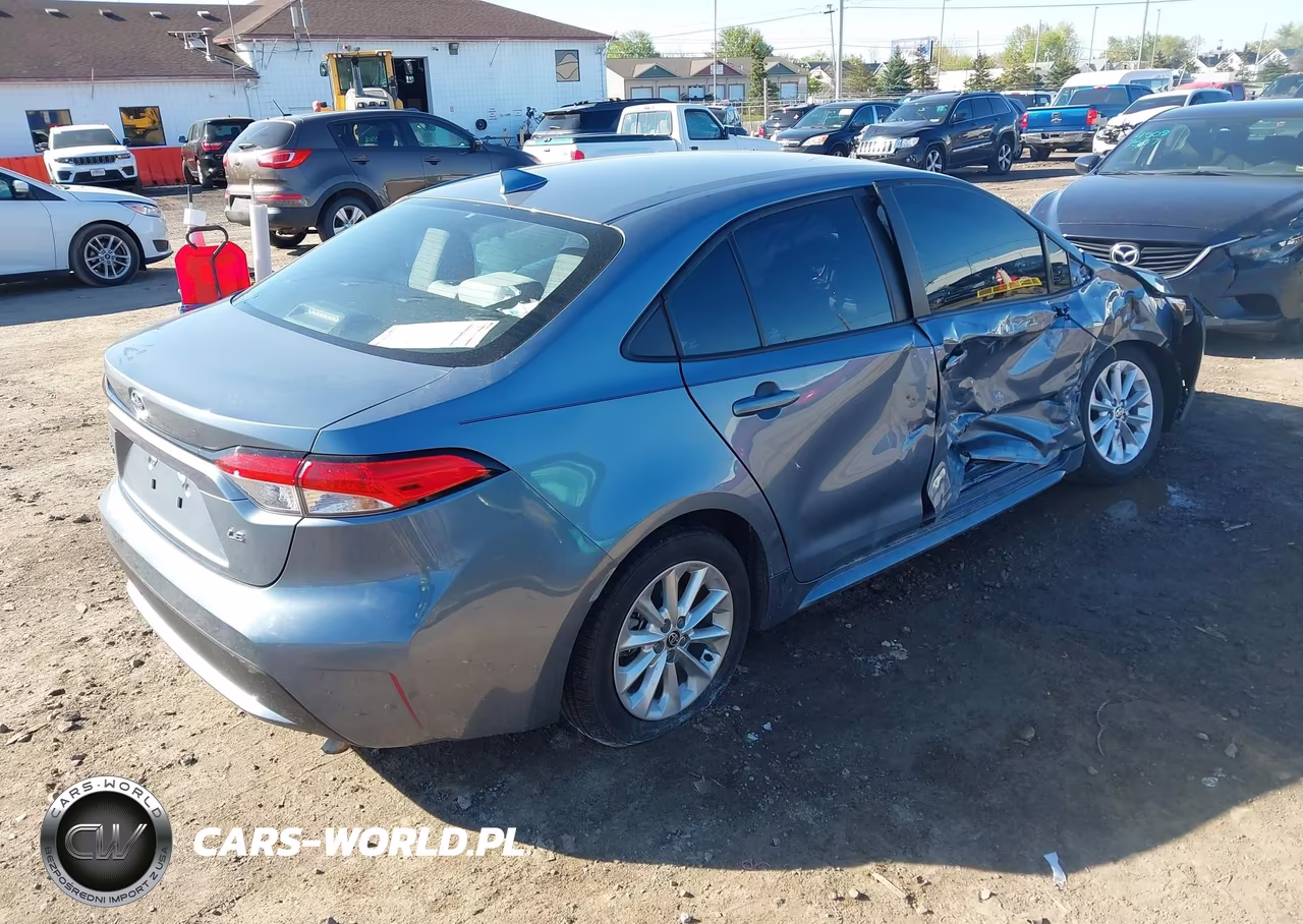 2022 Toyota Corolla Le VIN:5YFVPMAE6NP382440 - 4